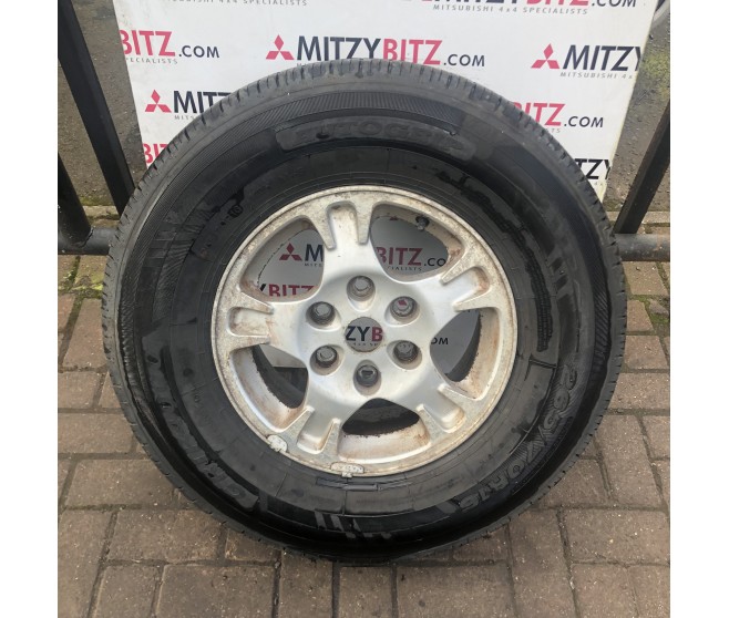 ALLOY WHEEL AND TYRE 16 FOR A MITSUBISHI V90# - ALLOY WHEEL AND TYRE 16