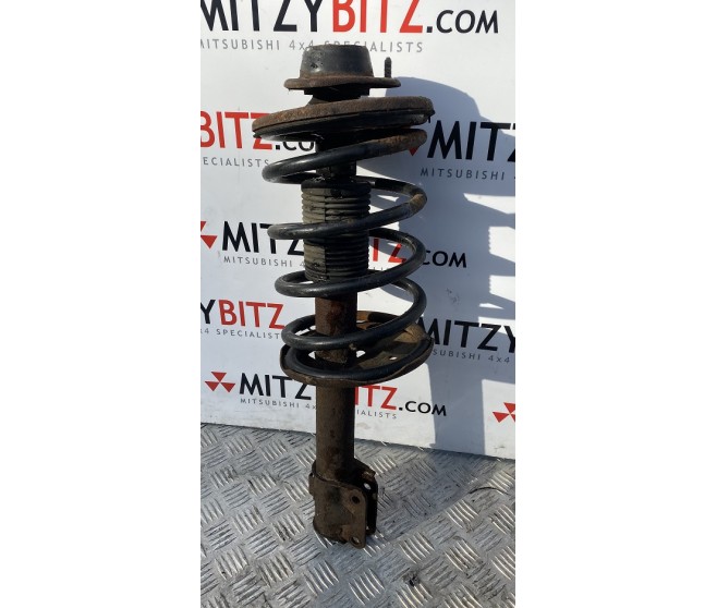 FRONT SUSPENSION STRUT AND COIL SPRING