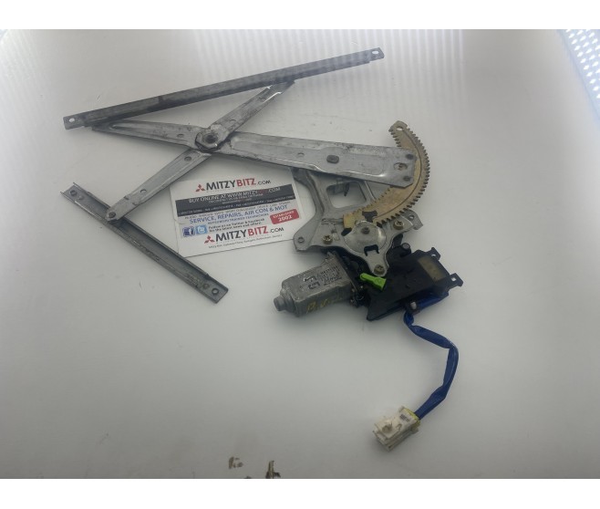 WINDOW REGULATOR AND MOTOR FRONT LEFT FOR A MITSUBISHI H60,70# - WINDOW REGULATOR AND MOTOR FRONT LEFT