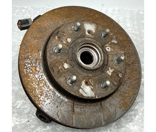 HUB AND KNUCKLE WITH ABS SENSOR FRONT LEFT