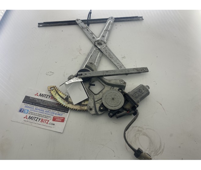 WINDOW REGULATOR AND MOTOR FRONT LEFT FOR A MITSUBISHI H60,70# - WINDOW REGULATOR AND MOTOR FRONT LEFT