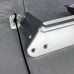FRONT FLOOR CONSOLE BRACKET AND BOLTS FOR A MITSUBISHI V60,70# - FRONT FLOOR CONSOLE BRACKET AND BOLTS
