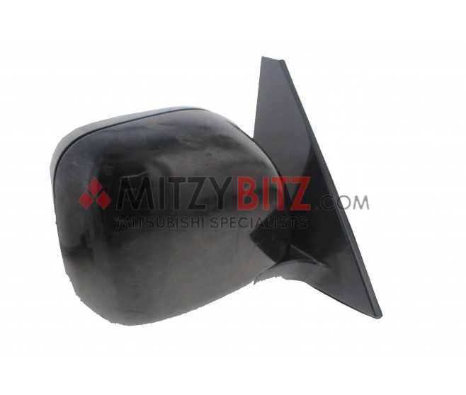 DOOR WING MIRROR FRONT RIGHT  BLACK  FOR A MITSUBISHI EXTERIOR - 