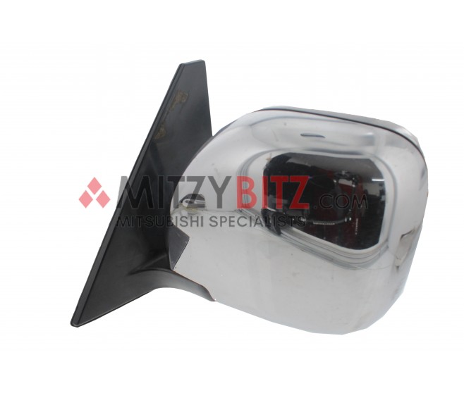 DOOR WING MIRROR FRONT LEFT CHROME FOR A MITSUBISHI EXTERIOR - 