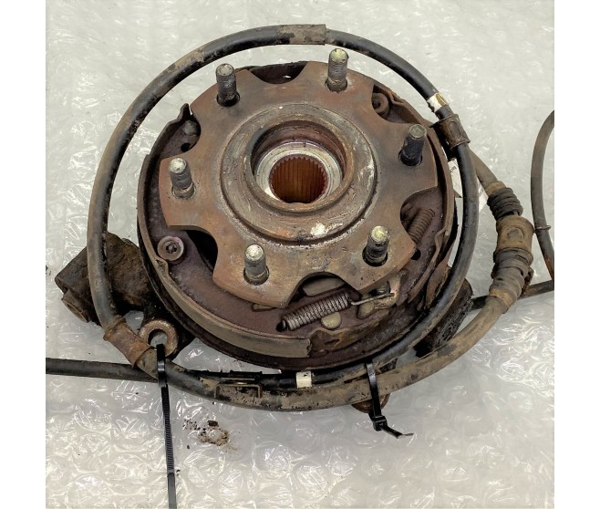 HUB WITH KNUCKLE AND ABS SENSOR REAR LEFT