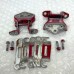 TAILGATE HINGES FOR A MITSUBISHI V90# - TAILGATE HINGES