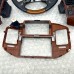 STEERING WHEEL DASH AND SIDE AIR VENTS WOOD LOOK FOR A MITSUBISHI INTERIOR - 