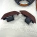 STEERING WHEEL DASH AND SIDE AIR VENTS WOOD LOOK FOR A MITSUBISHI PAJERO/MONTERO - V68W