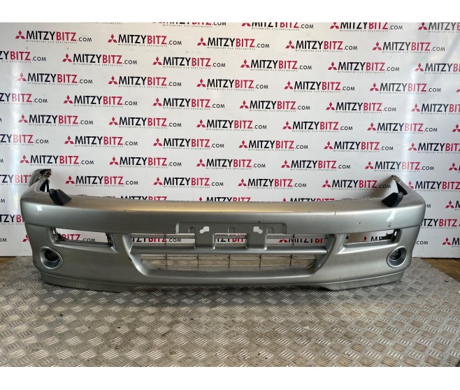 SILVER FRONT BUMPER FOR A MITSUBISHI K90# - FRONT BUMPER & SUPPORT