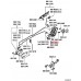 DOOR LATCH REAR LEFT FOR A MITSUBISHI PAJERO PININ/MONTERO IO - H76W