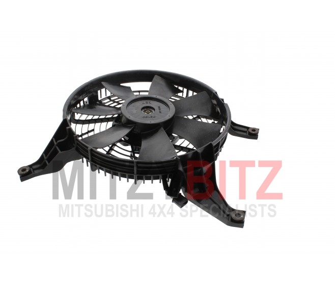 AIR CONDENSER FAN MOTOR AND SHROUD FOR A MITSUBISHI V80,90# - AIR CONDENSER FAN MOTOR AND SHROUD