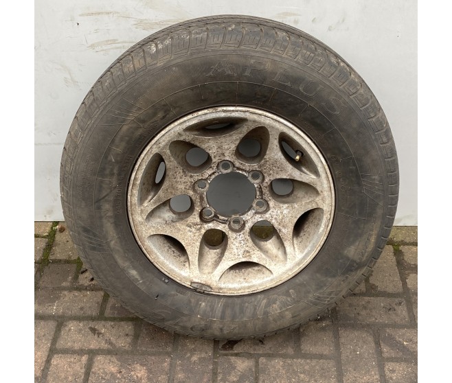ALLOY WITH 16 INCH TYRE FOR A MITSUBISHI WHEEL & TIRE - 