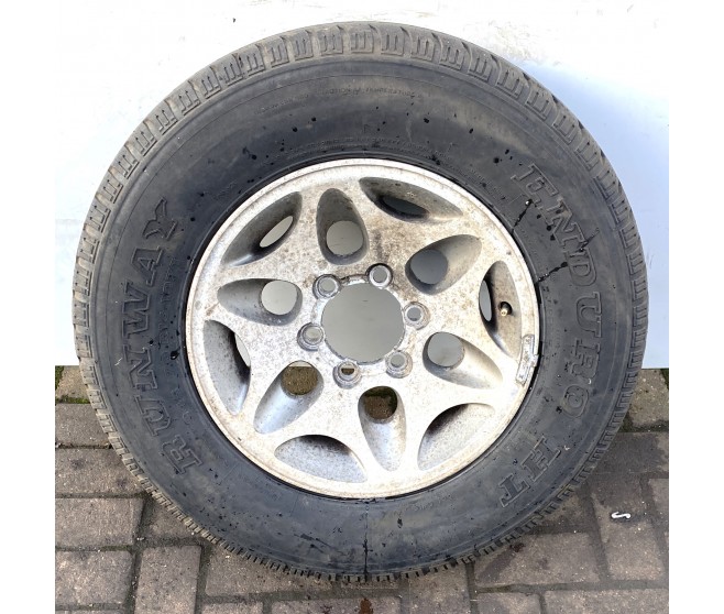 ALLOY WITH 16 INCH TYRE FOR A MITSUBISHI V20-50# - ALLOY WITH 16 INCH TYRE