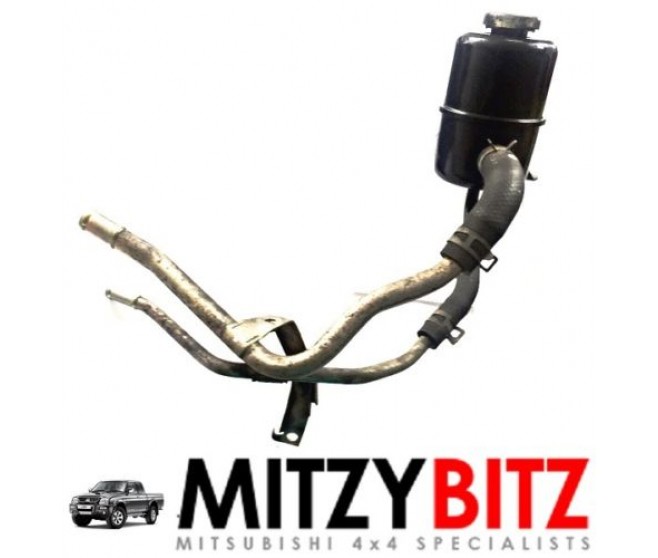 POWER STEERING BOTTLE AND OIL PIPES FOR A MITSUBISHI L200 - K74T