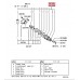 REAR AXLE DRIVESHAFT FOR A MITSUBISHI V70# - REAR AXLE DRIVE SHAFT