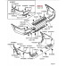 LEFT REAR BUMPER CORNER FOR A MITSUBISHI V70# - REAR BUMPER & SUPPORT