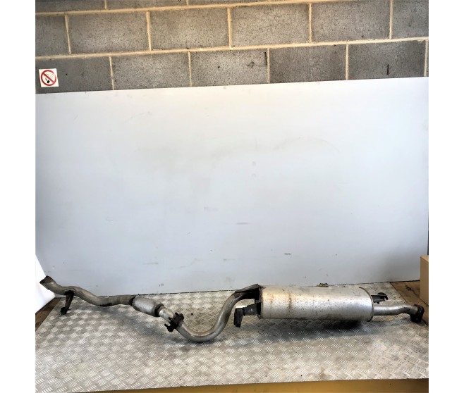 EXHAUST BACK BOX AND TAILPIPE FOR A MITSUBISHI NATIVA - K99W