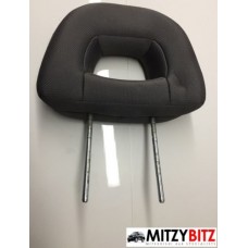 FRONT ROW SEAT GREY CLOTH HEAD REST