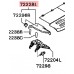 LEFT REAR PARCEL SHELF BRACKET FOR A MITSUBISHI V60# - LEFT REAR PARCEL SHELF BRACKET