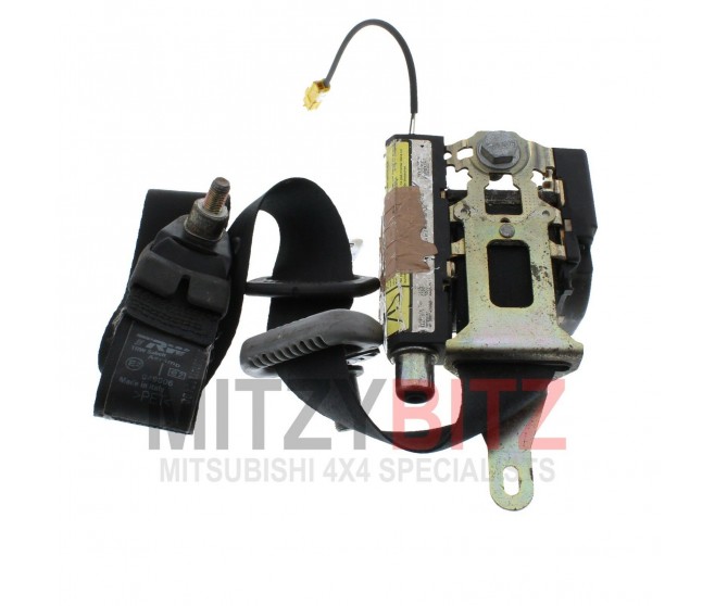 FRONT RIGHT PRE TENSIONER SEAT BELT FOR A MITSUBISHI H60,70# - FRONT RIGHT PRE TENSIONER SEAT BELT