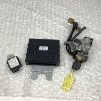 IGNITION LOCK AND KEY WITH ENG ECU AND TRANSPONDER ECU ONLY