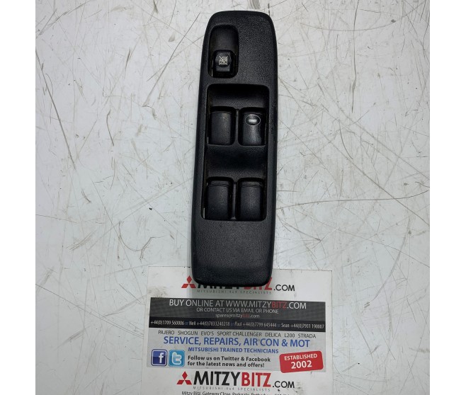MASTER WINDOW SWITCH AND TRIM FRONT RIGHT FOR A MITSUBISHI V60,70# - MASTER WINDOW SWITCH AND TRIM FRONT RIGHT