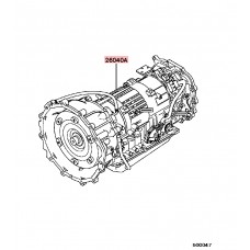AUTOMATIC GEARBOX WITH TRANSFER ASSY