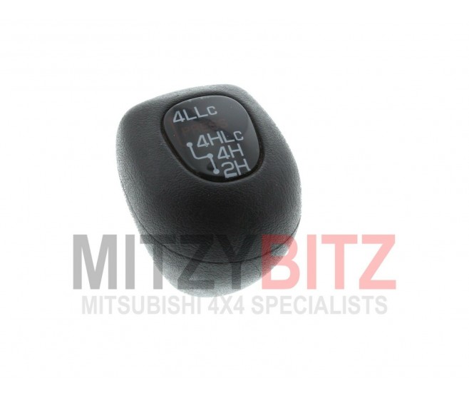4WD TRANSFER GEARSHIFT LEVER KNOB FOR A MITSUBISHI H60,70# - TRANSFER FLOOR SHIFT CONTROL