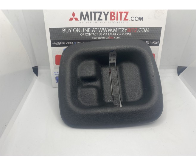 REAR  SEAT STRIKER COVER FOR A MITSUBISHI SEAT - 