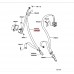 SEAT BELT REAR RIGHT FOR A MITSUBISHI PAJERO/MONTERO - V68W