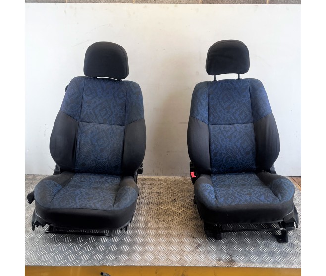 SEAT SET FRONT AND REAR FOR A MITSUBISHI H60,70# - SEAT SET FRONT AND REAR