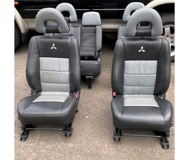 SEAT SET FRONT AND REAR FOR A MITSUBISHI V60,70# - FRONT SEAT
