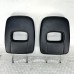 X2 SEAT HEADREST 3RD ROW FOR A MITSUBISHI PAJERO/MONTERO - V74W