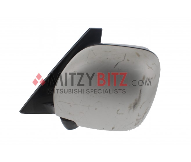 DOOR WING MIRROR FRONT LEFT SILVER FOR A MITSUBISHI EXTERIOR - 