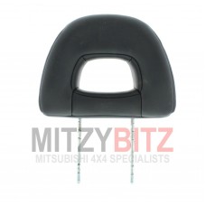 BLACK LEATHER HEAD REST