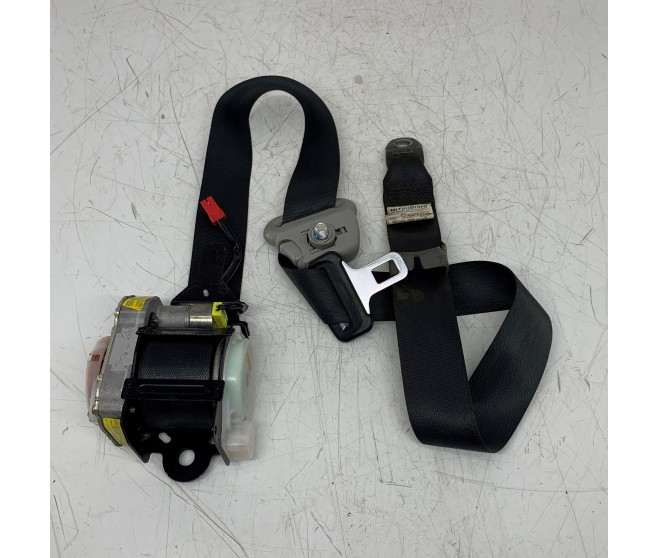 SEAT BELT FRONT RIGHT BLACK FOR A MITSUBISHI SEAT - 