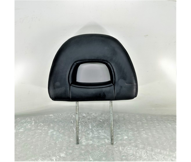 LEATHER HEADREST FOR A MITSUBISHI V70# - LEATHER HEADREST