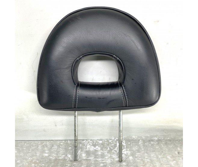 LEATHER HEADREST REAR CENTRE FOR A MITSUBISHI K90# - LEATHER HEADREST REAR CENTRE