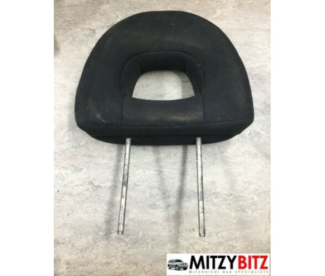 LEATHER HEADREST REAR CENTRE FOR A MITSUBISHI K90# - REAR SEAT