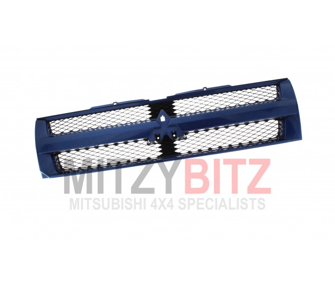 02-06 BLUE RADIATOR GRILLE FOR A MITSUBISHI PAJERO PININ/MONTERO IO - H77W