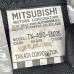 SEAT BELT 3RD ROW LEFT FOR A MITSUBISHI PAJERO/MONTERO - V96W