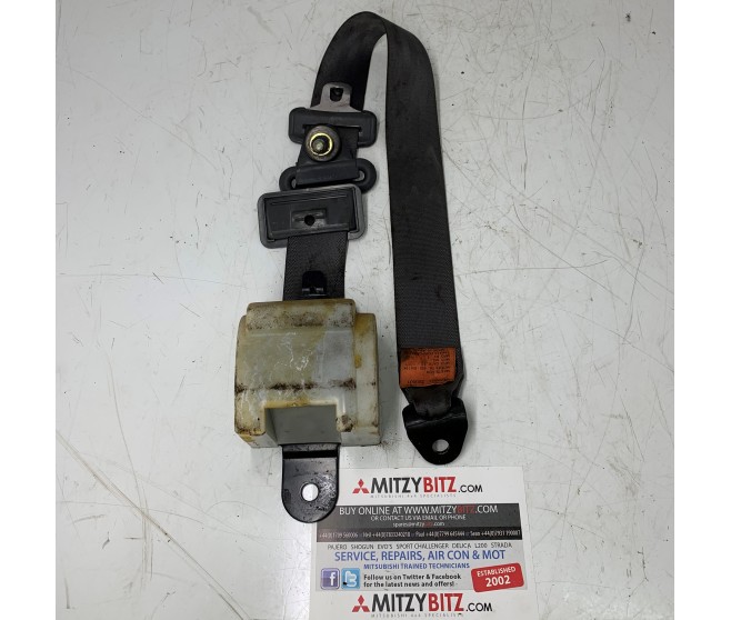 SEAT BELT 3RD ROW RIGHT FOR A MITSUBISHI V10-40# - SEAT BELT
