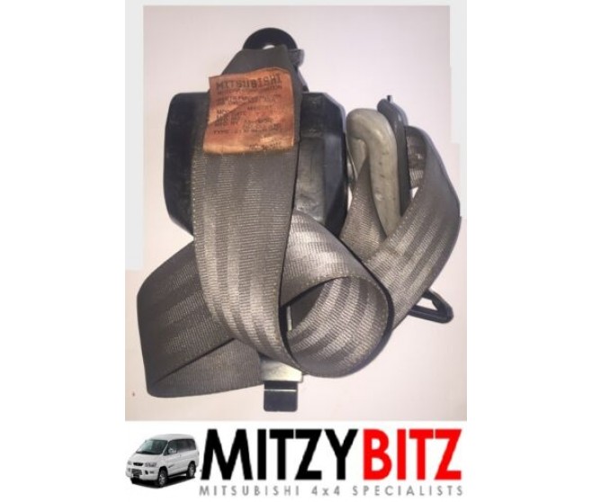 FRONT LEFT SEAT BELT FOR A MITSUBISHI DELICA SPACE GEAR/CARGO - PD6W