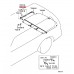 REAR SHELF HOLDER RIGHT FOR A MITSUBISHI K80,90# - BAGGAGE ROOM TRIM