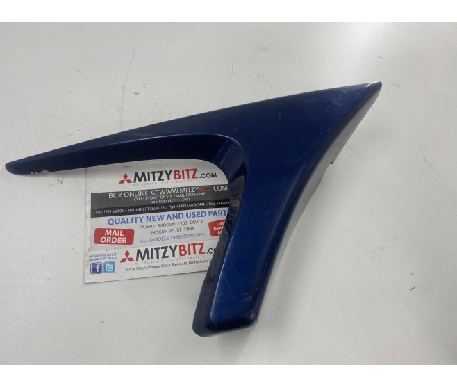FRONT RIGHT FENDER EXTENSION WING NIKE TICK TRIM FOR A MITSUBISHI PAJERO - V33W