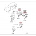 BUMPER EXTENSION REAR RIGHT FOR A MITSUBISHI PAJERO/MONTERO - V43W