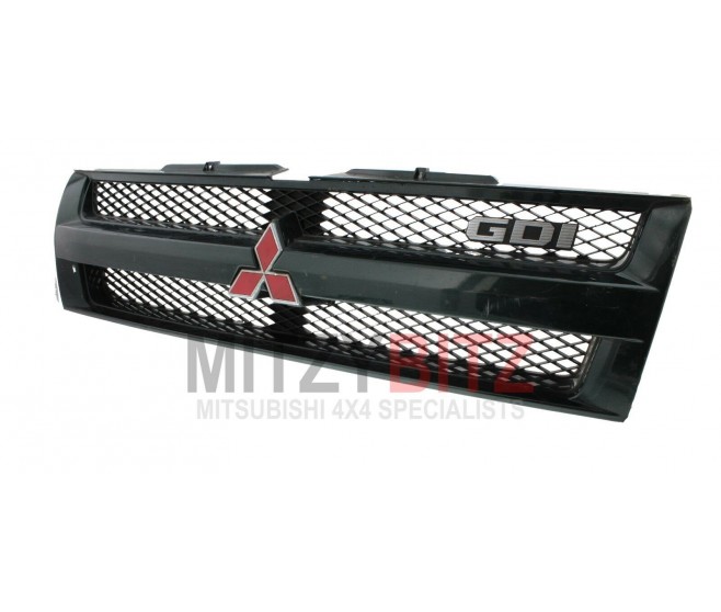 GREEN FRONT RADIATOR GRILLE FOR A MITSUBISHI BODY - 
