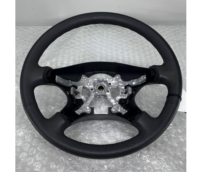 LEATHER STEERING WHEEL FOR A MITSUBISHI K97W - 2800DIESEL/4WD - LS(WIDE),4FA/T BRAZIL / 1999-06-01 - 2006-08-31 - 