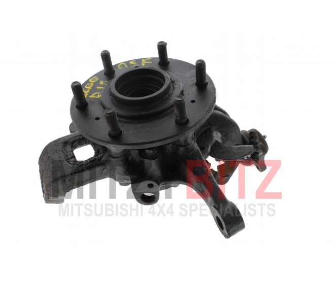 HUB AND KNUCKLE FRONT LEFT FOR A MITSUBISHI NATIVA/PAJ SPORT - KH4W