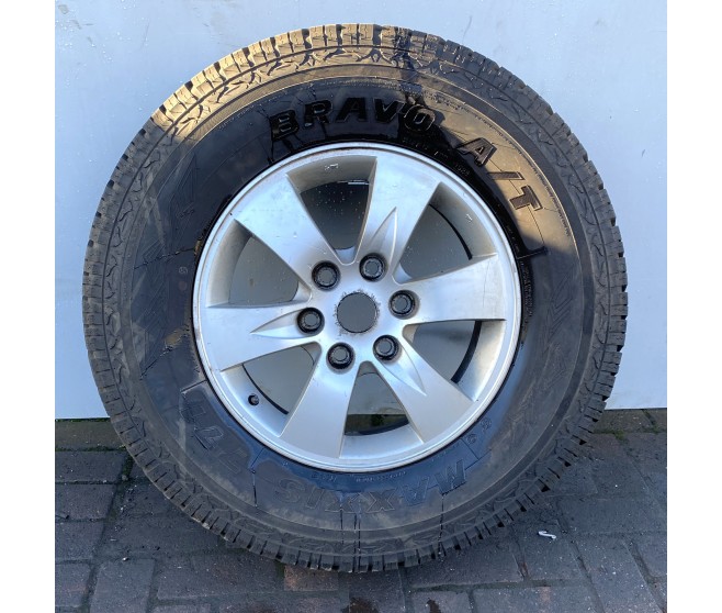 ALLOY WITH TYRE 17 INCH  FOR A MITSUBISHI TRITON - KB9T
